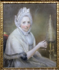 Rouva Jeremy Dixon Yorkista (pastelli)